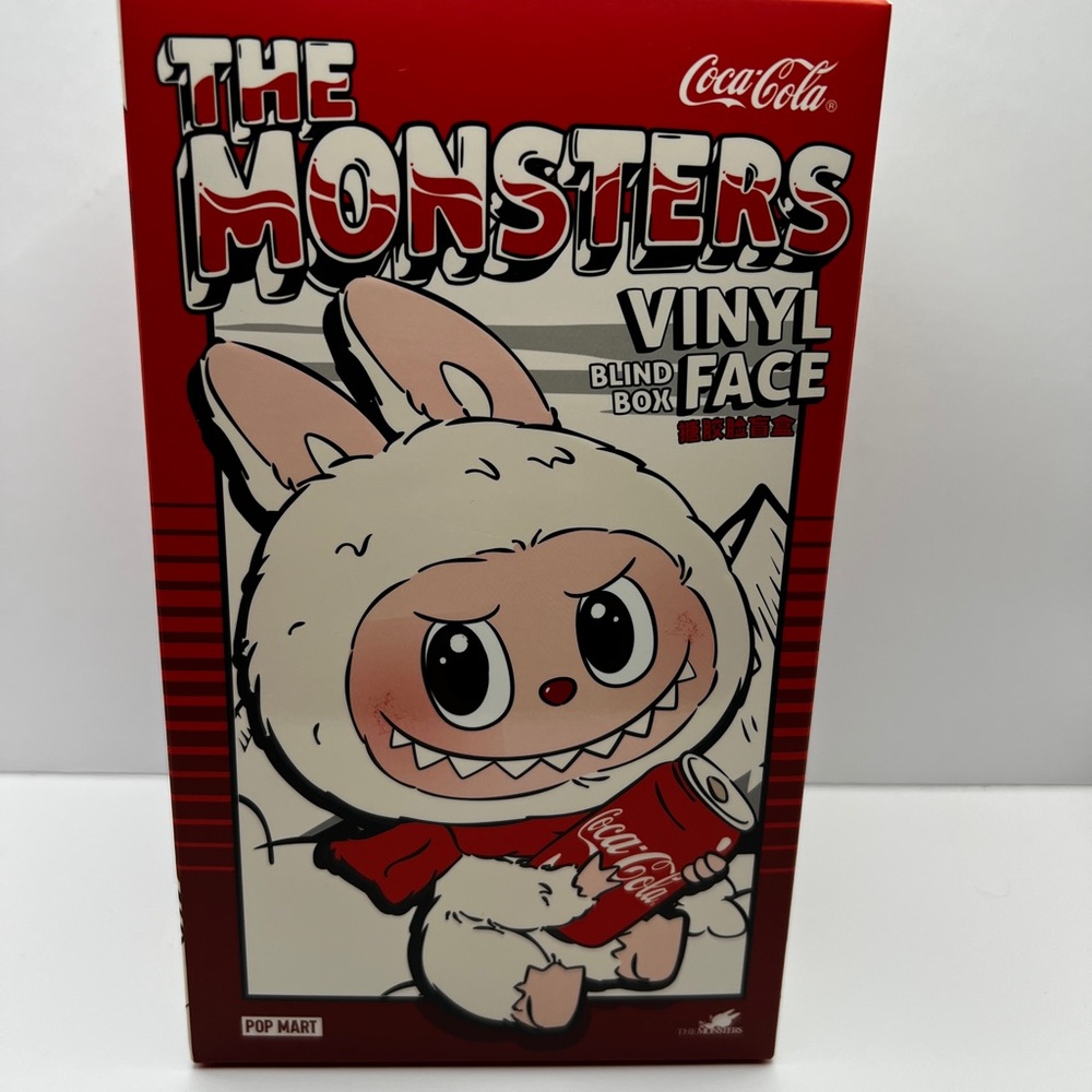 Pop Mart Labubu Coca Cola. Coke Labubu